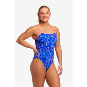 Funkita Lashed - Single Straps - Maillot de bain Femme Natation 1 piece