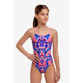 Funkita Fille (8-14 ans) Jingle Jungle - Diamond Back - Maillot de bain Natation Fille 1 piece