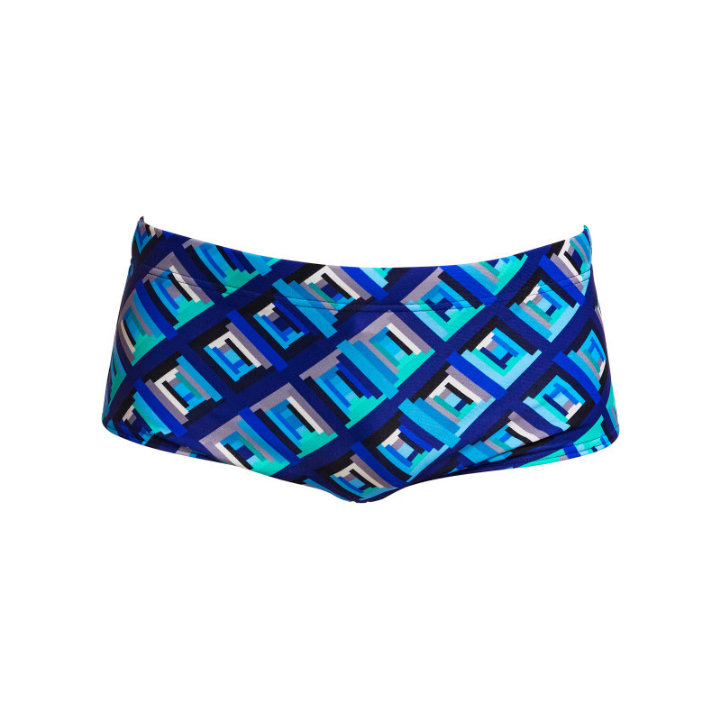 Funky Trunks Boy (8/14 ans) Blue Bunkers - Boxer Natation Garçon