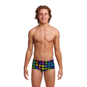 Funky Trunks Boy (8/14 ans) Broken Circle - Boxer Natation Garçon