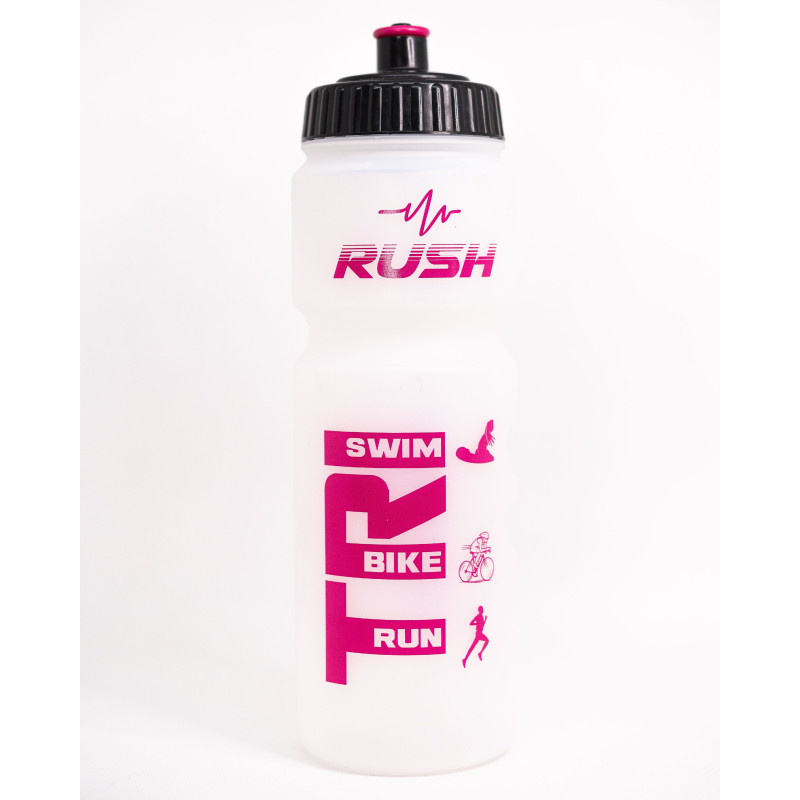 Bidon TRIATHLON RUSH - CLEAR PINK - 750ml