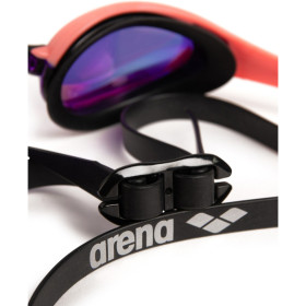 ARENA Cobra Ultra Swipe Mirror  - Violet Coral - Lunettes Natation Bleu Verres Argent