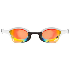 ARENA Cobra Ultra Swipe Mirror  - Yellow Copper White - Lunettes Natation Jaune et Blanche