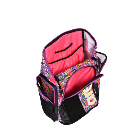 ARENA SPIKY 3 BACKPACK 45L Allover Hydragea - Sac à Dos Natation, Sport et Piscine | Les4Nages