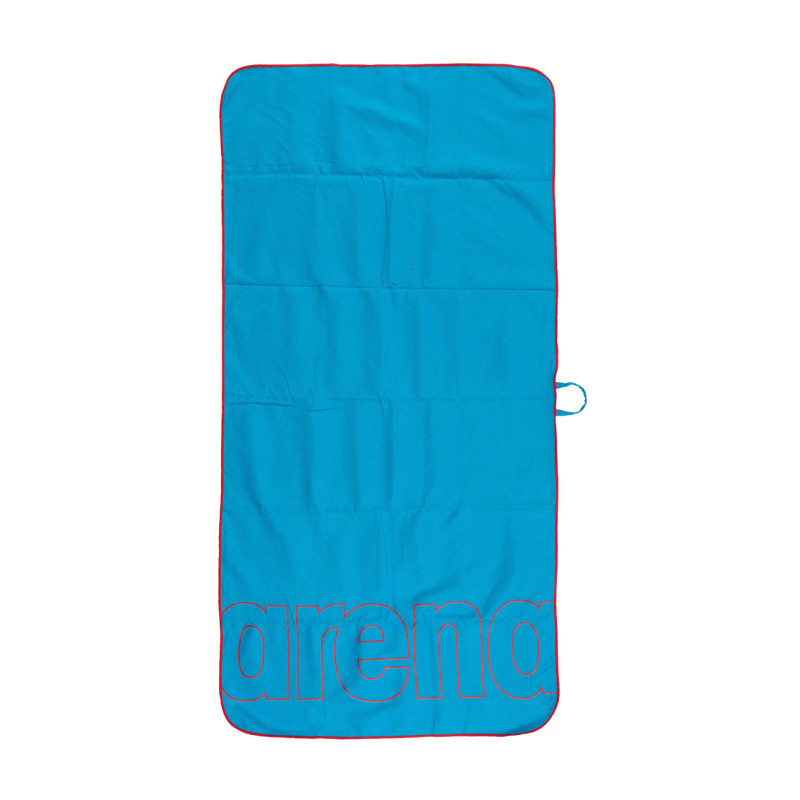 Microfibre SMART PLUS GYM TOWEL Blue Red - Serviette Natation en microfibres