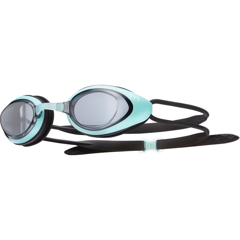 TYR Black Hawk Racing Femme - Smoke Mint- Lunettes Natation