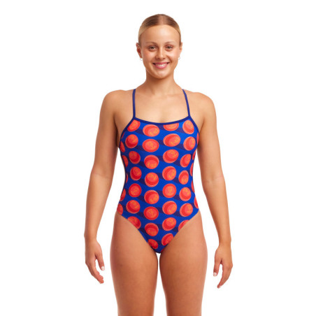 Funkita Shiny Balls - Twisted - Maillot de bain Femme Natation 1 piece | Les4Nages