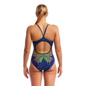 Funkita B-Fly - Diamond Back - Maillot de bain Femme Natation 1 piece