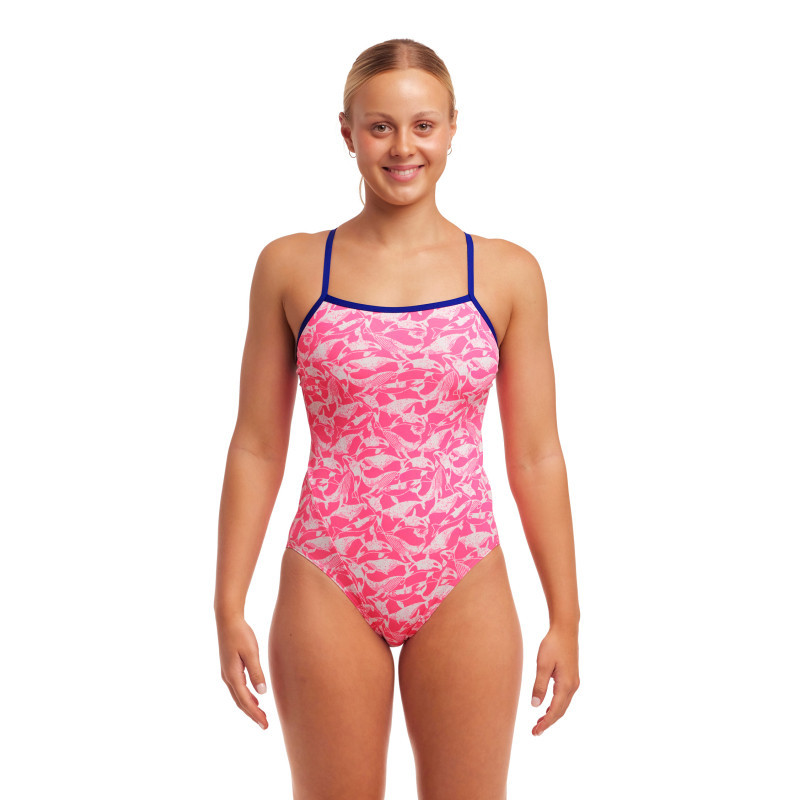 Funkita Beached Bae - Single Strap - Maillot de bain Femme Natation 1 piece