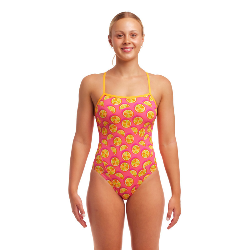 Funkita Mark Spritz - Single Strap - MMaillot de bain Femme Natation 1 piece | Les4Nages