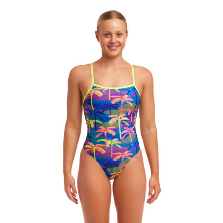 Funkita Palm A Lot - Single Strength - Maillot de bain Femme Natation 1 piece | Les4Nages