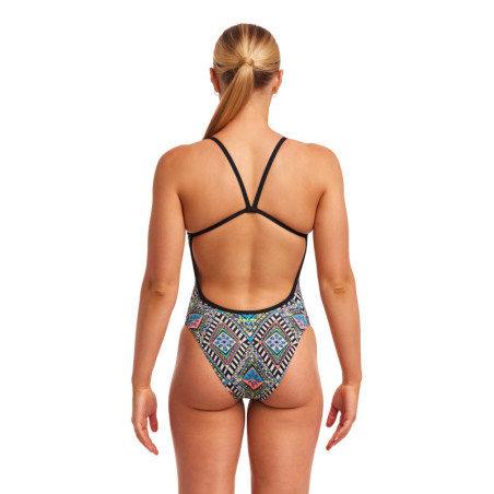 Funkita Weave Please - Single Strength - Maillot de bain Femme Natation 1 piece