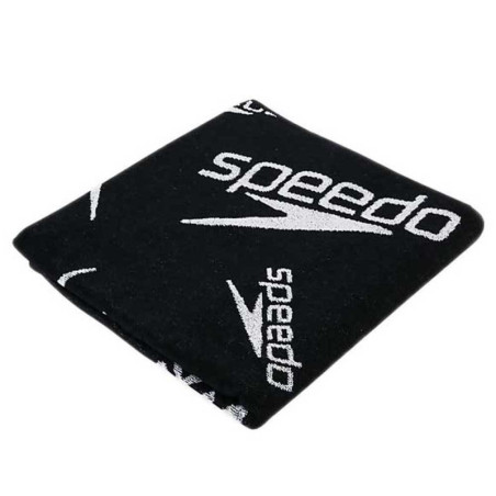 Serviette Speedo BOOM ALLOVER TOWEL - BLACK WHITE - Serviette Natation