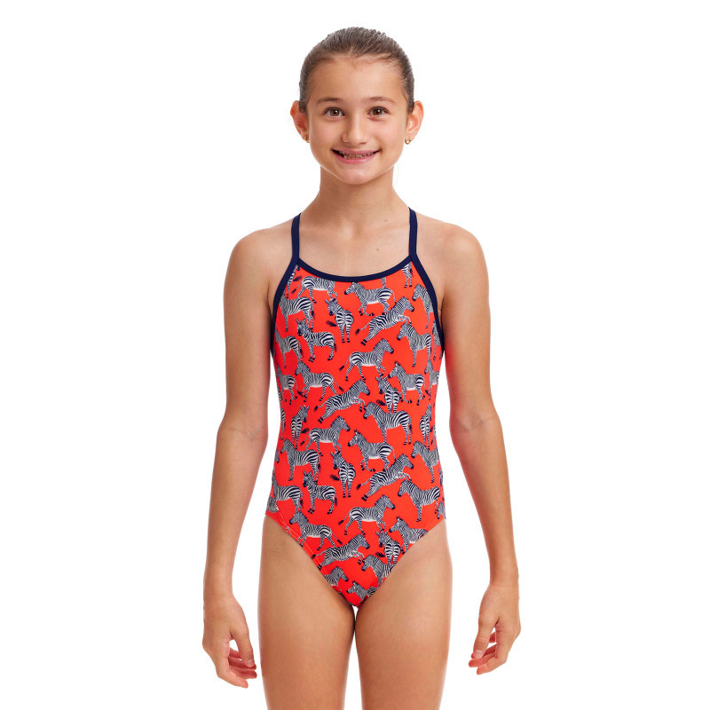 Funkita Fille (8-14 ans) Hot To Trot - Diamond Back - Maillot de bain Natation Fille 1 piece | Les4Nages