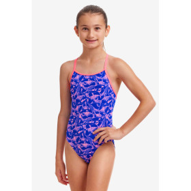 Funkita Fille (8-14 ans) Minky Pinky - Diamond Back - Maillot de bain Natation Fille 1 piece