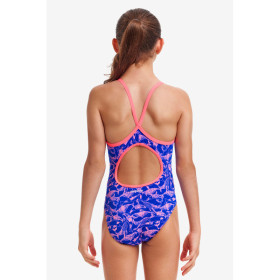 Funkita Fille (8-14 ans) Minky Pinky - Diamond Back - Maillot de bain Natation Fille 1 piece