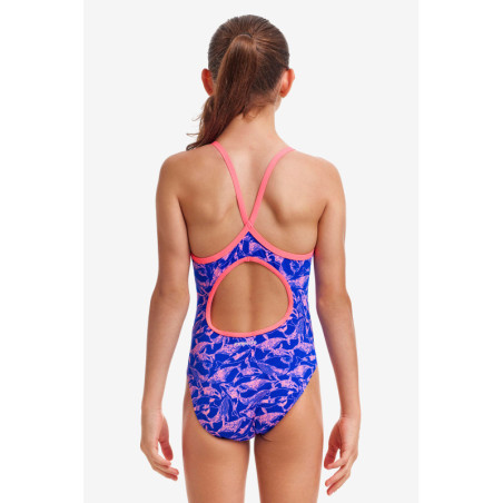 Funkita Fille (8-14 ans) Minky Pinky - Diamond Back - Maillot de bain Natation Fille 1 piece | Les4Nages