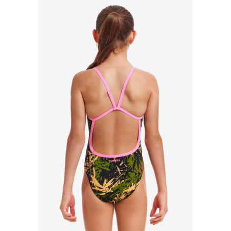 Funkita Fille (8-14 ans) Gigi Jo Jo - Single Straps - Maillot de bain Natation Fille 1 piece | Les4Nages