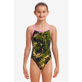 Funkita Fille (8-14 ans) Gigi Jo Jo - Single Straps - Maillot de bain Natation Fille 1 piece