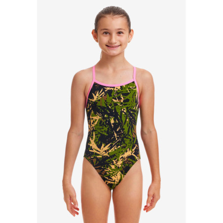 Funkita Fille (8-14 ans) Gigi Jo Jo - Single Straps - Maillot de bain Natation Fille 1 piece | Les4Nages