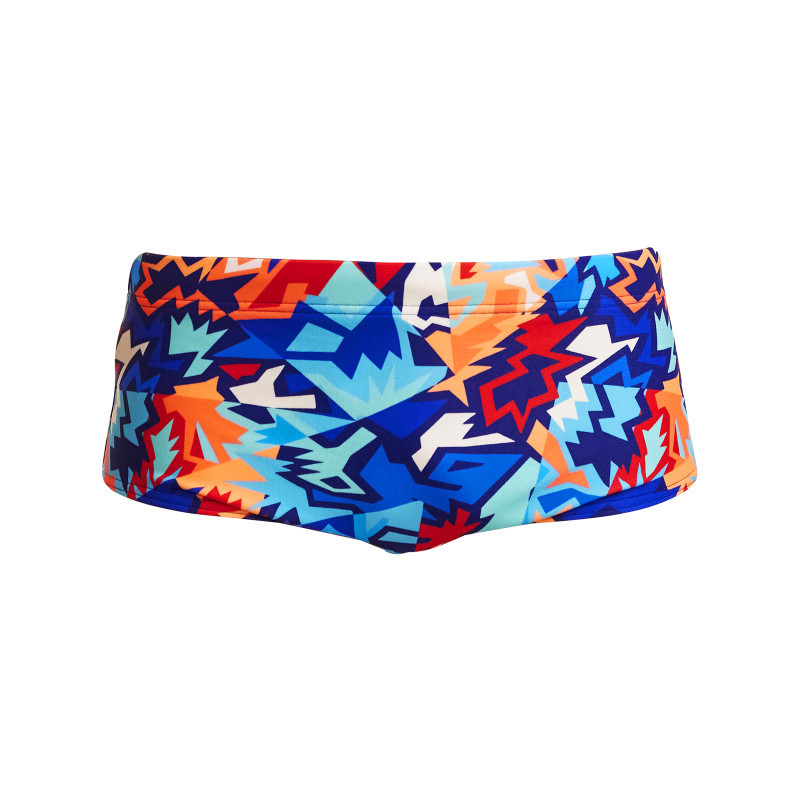 Funky Trunks Boy (8/14 ans) Saw Sea - Boxer Natation Garçon