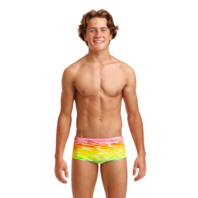 Funky Trunks Boy (8/14 ans) Lake Acid - Boxer Natation Garçon