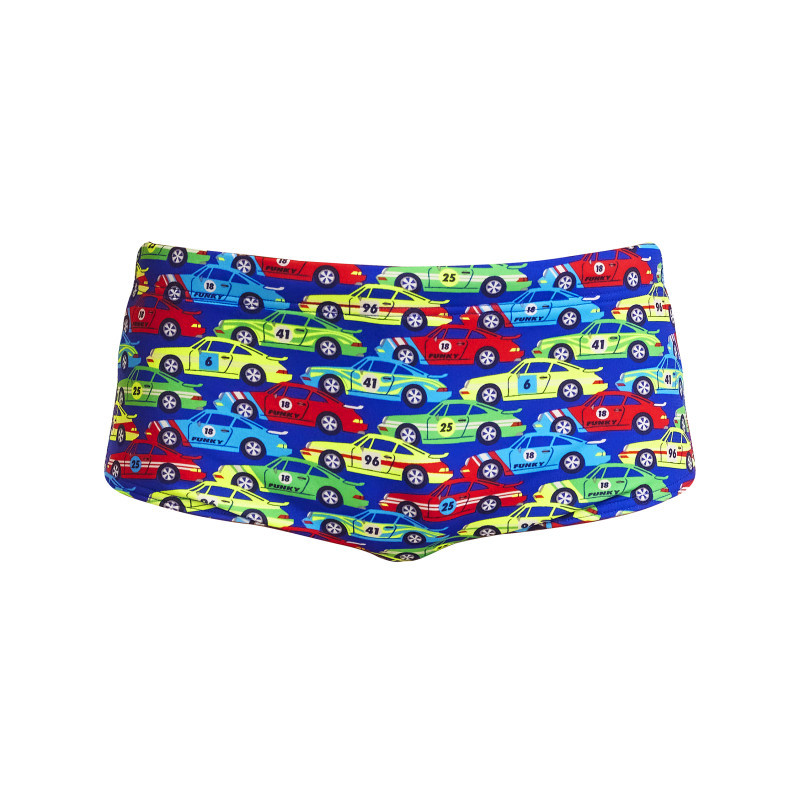 Funky Trunks Boy (8/14 ans) Car Stacker - Boxer Natation Garçon