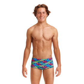 Funky Trunks Boy (8/14 ans) Car Stacker - Boxer Natation Garçon