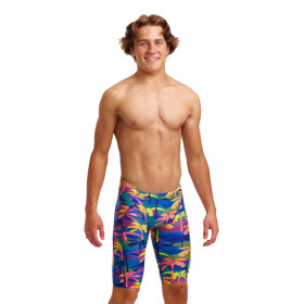 Funky Trunks Boy (8-12ans) Palm A Lot - Jammer Natation Junior