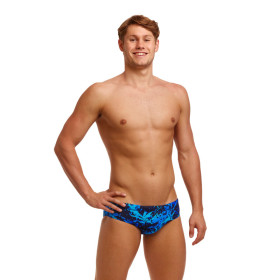 Funky Trunks Seal Team Brief - Maillot Natation Homme