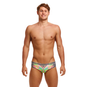 Funky Trunks Snow Flyer Brief - Maillot Natation Homme