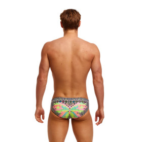 Funky Trunks Snow Flyer Brief - Maillot Natation Homme