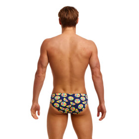 Funky Trunks You Lemon Brief - Maillot Natation Homme