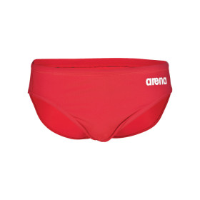 Arena Solid Team Swim Brief Red White- Maillot de bain Homme