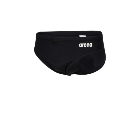 Arena Solid Team Swim Brief Black White - Maillot de bain Homme | Les4Nages Arena Solid Team Swim Brief Black White - Maillot de bain Homme | Les4Nages