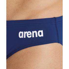 Arena Solid Team Swim Brief Navy White - Maillot de bain Homme