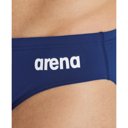 Arena Solid Team Swim Brief Navy White - Maillot de bain Homme | Les4Nages Arena Solid Team Swim Brief Navy White - Maillot de bain Homme | Les4Nages