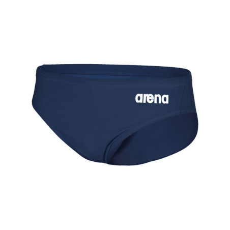Arena Solid Team Swim Brief Navy White - Maillot de bain Homme | Les4Nages Arena Solid Team Swim Brief Navy White - Maillot de bain Homme | Les4Nages
