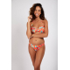 Haut de Bikini BANANA MOON BORO POPPYSEEDS - CORAIL - Haut maillot de bain Plage 2 pièces 