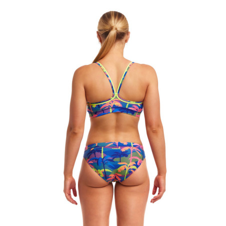 Funkita Palm A Lot Sports - Maillot de bain Natation Femme 2 pieces