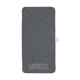 Microfibre SMART PLUS GYM TOWEL Grey White - Serviette Natation en microfibres
