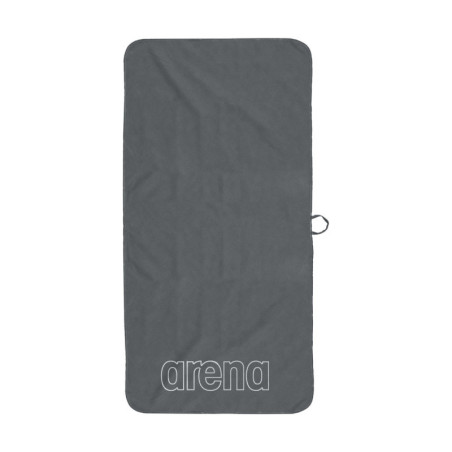 Microfibre SMART PLUS GYM TOWEL Grey White - Serviette Natation en microfibres