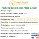 Bracelet Pierres Naturelles RHODONITE 8mm - KIREI PARIS BIJOUX