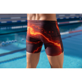 ZEROD BOXER Lava - Aquashort boxer Natation Homme