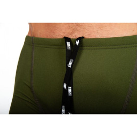 ZEROD BOXER Khaki Dark Grey  - Aquashort boxer Natation Homme