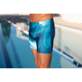 ZEROD BOXER Ocean  - Aquashort boxer Natation Homme