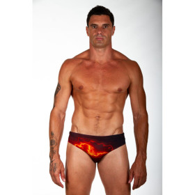 Slip de bain ZEROD LAVA - Maillot Natation Homme