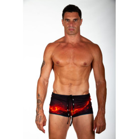 ZEROD DRAGSHORTS Lava Ocean - Drag Suit Natation Homme