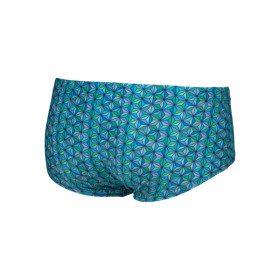 ARENA STARFISH Low Waist short Turquoise Multi   - Boxer  Natation Homme