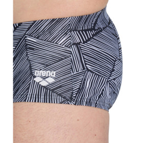 ARENA OVERVIEW Low Waist short White Multi - Boxer  Natation Homme
